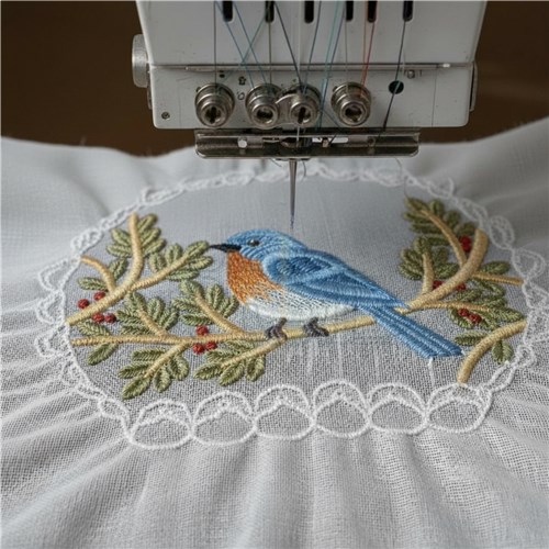 Bluebird in Winter