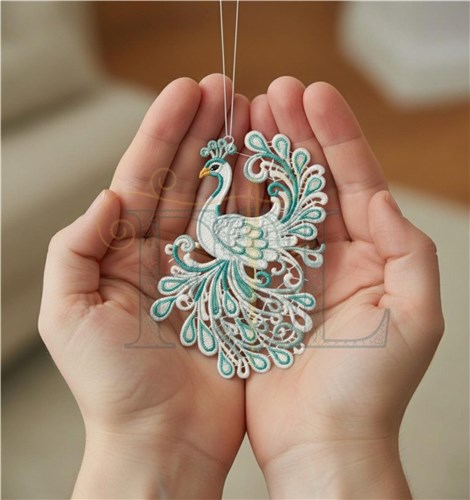 Regal Peacock Flourish