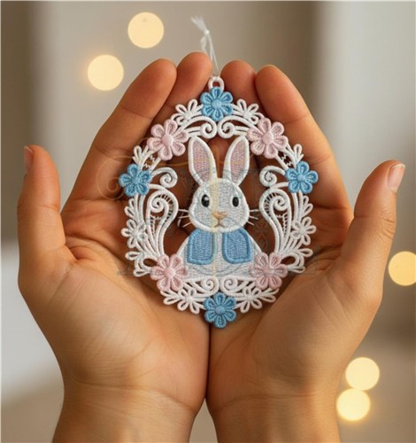 Whimsical Bunny Frame
