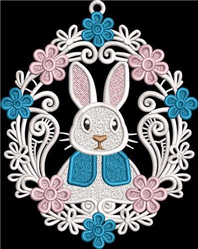 Whimsical Bunny Frame