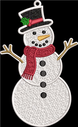Frosty the Snowman Charm