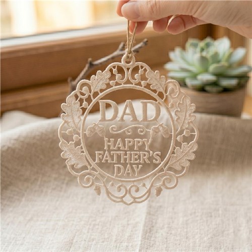 Father's Day Floral Frame