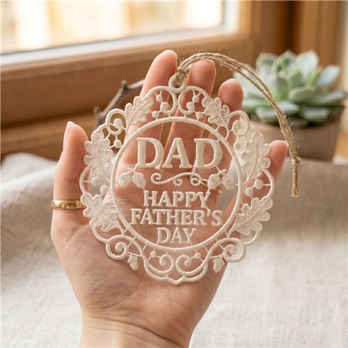 Father's Day Floral Frame