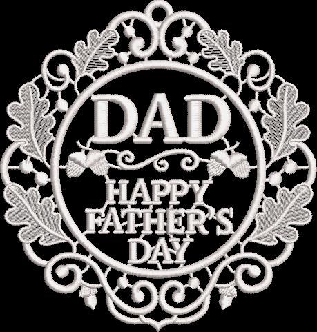 Father's Day Floral Frame