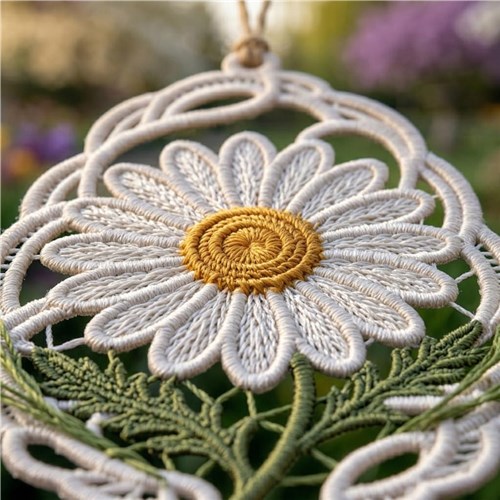 Daisy Floral Lace