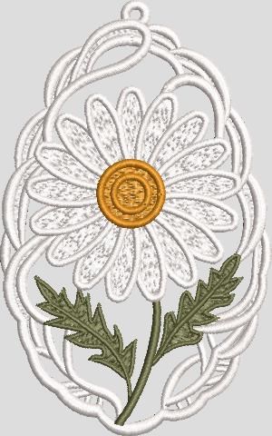 Daisy Floral Lace