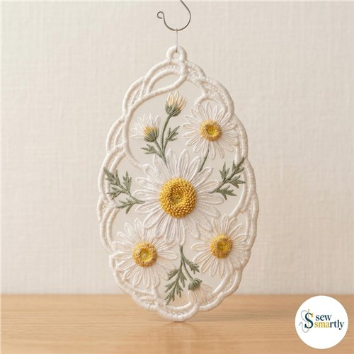 Daisy Floral Lace