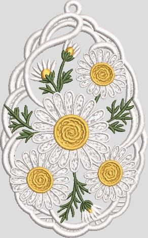 Daisy Floral Lace