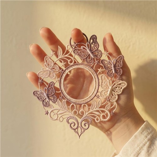 Butterfly Lace Frame