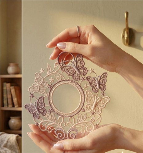 Butterfly Lace Frame