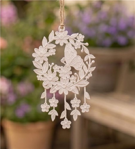 Butterfly Floral Lace