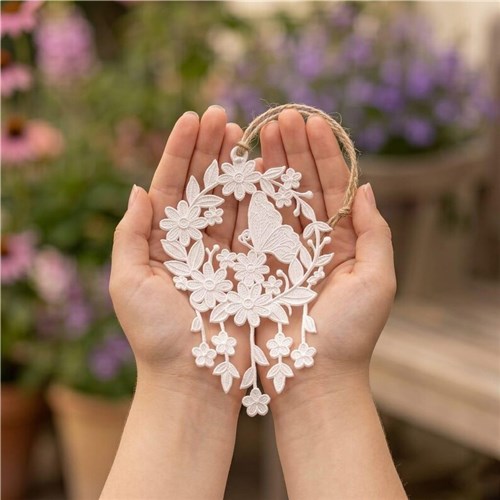 Butterfly Floral Lace