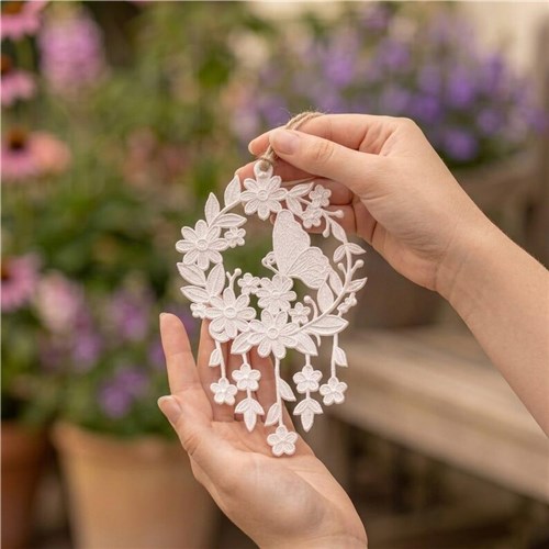 Butterfly Floral Lace