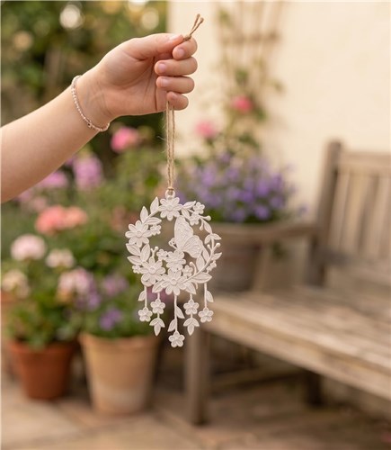 Butterfly Floral Lace