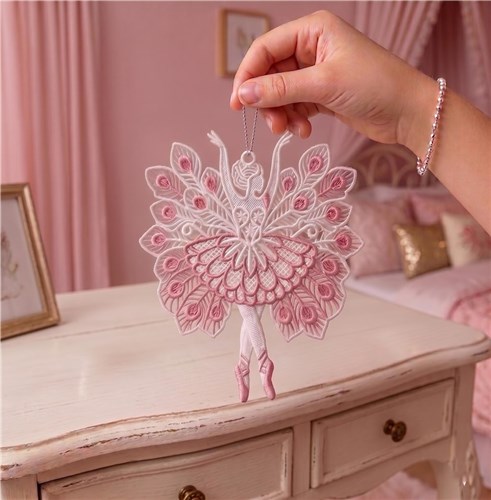 Ballet Dancer Pink Elegant