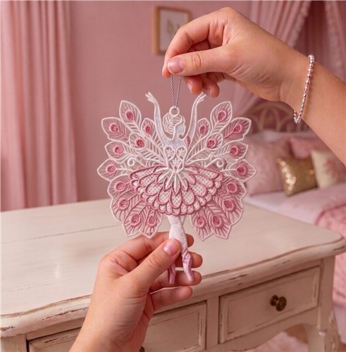 Ballet Dancer Pink Elegant