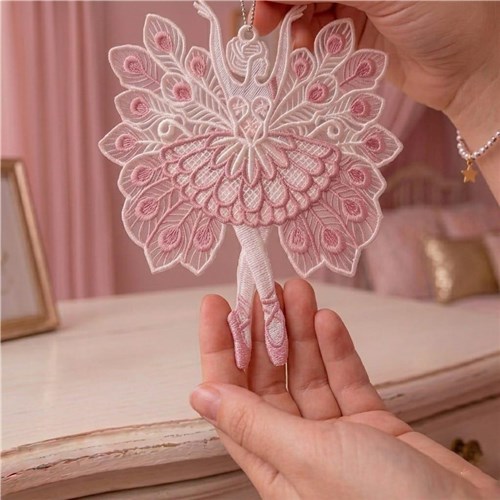 Ballet Dancer Pink Elegant