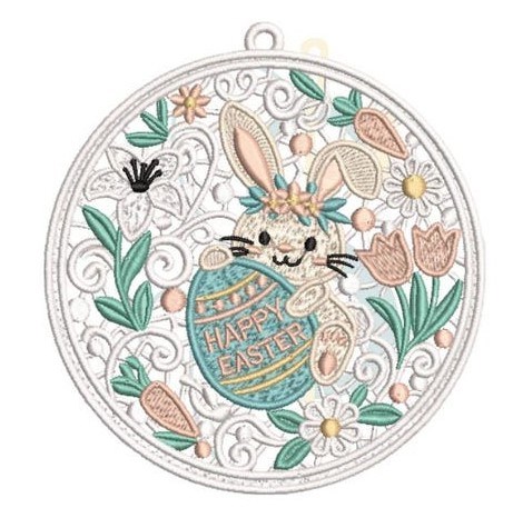 Bunny Floral Easter