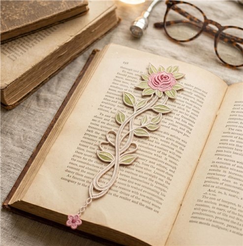 Rose Floral Free Standing Lace