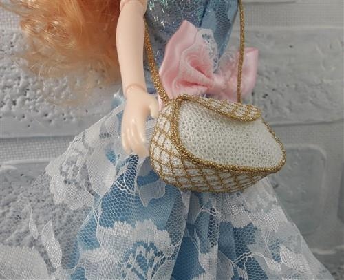 FSL Machine Embroidery Design Bag for Doll