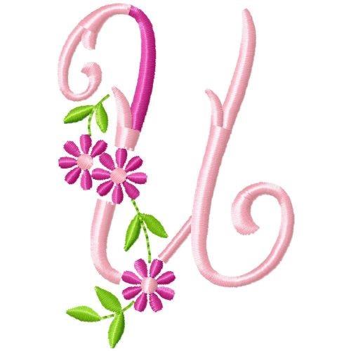 P and S 4 Two-letter Monogram Machine Embroidery Design in 6 Sizes