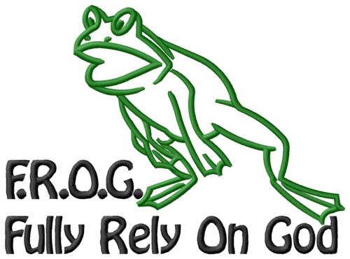 Here’s Your Sign Frog Mug- F.R.O.G. Forever Rely On God