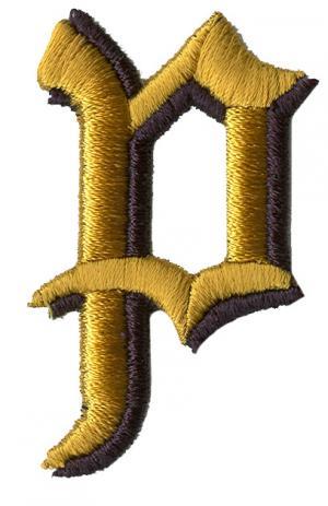 P and S 4 Two-letter Monogram Machine Embroidery Design in 6 Sizes for 4 X  4 and 5 X 7 Hoops 