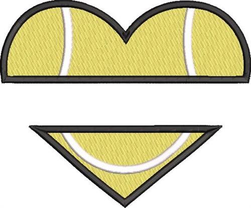 Tennis with Heart Stamp Set (M1337)