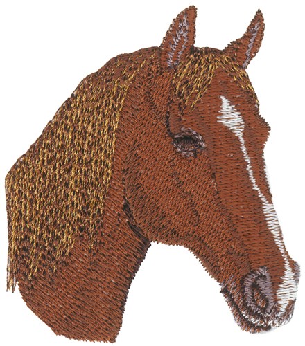 Horse Gulls Xxx Hd - Horse Head Embroidery Design | EmbroideryDesigns.com