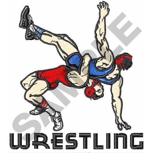 high school wrestling mat clipart