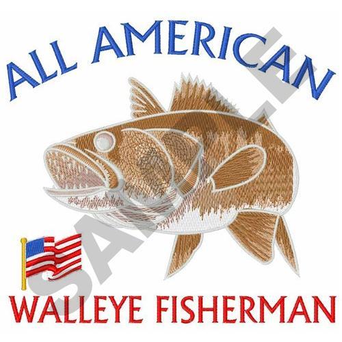AMERICAN WALLEYE FISHERMAN