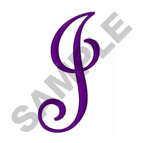 cursive letter j designs