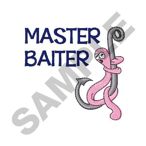 Master Baiter Embroidery Design