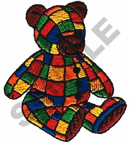 PATCHWORK TEDDY BEAR PATCHWORK TEDDY BEAR
