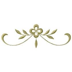 Floral Swirl Border