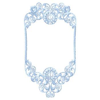 Scroll Frame Embroidery Design Frame Embroidery Designs Embroidery