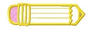 School Pencil Outline