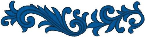 Blue Scroll