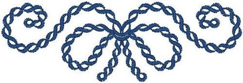 Blue Scroll