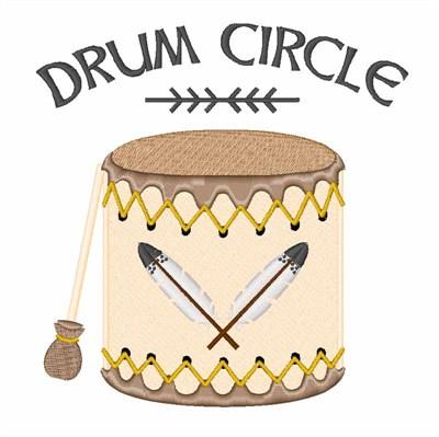 Oblikovanje vezenine Drum CircleOblikovanje vezenine Drum Circle  