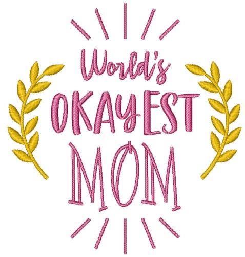 Worlds Okayest Mom Candle