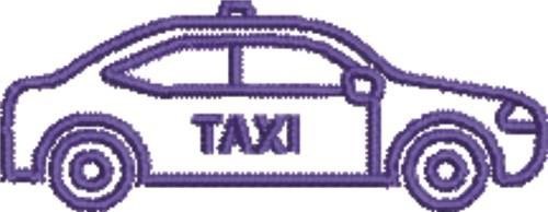 Taxi Cab Outline