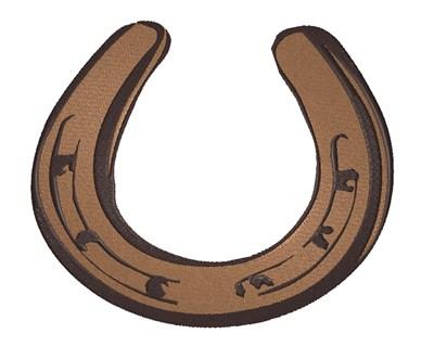 Three Horseshoes Embroidery Design