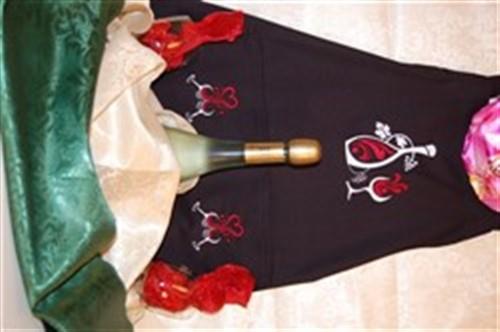 Wine Bottle and Glass