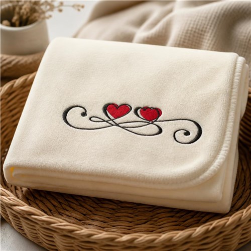 Double Heart Swirl
