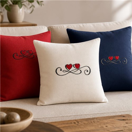 Double Heart Swirl