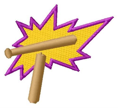 Comic Explosion with Bats Comic Explosion with Bats