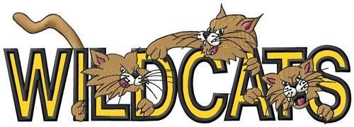 Wildcats Mascot Applique