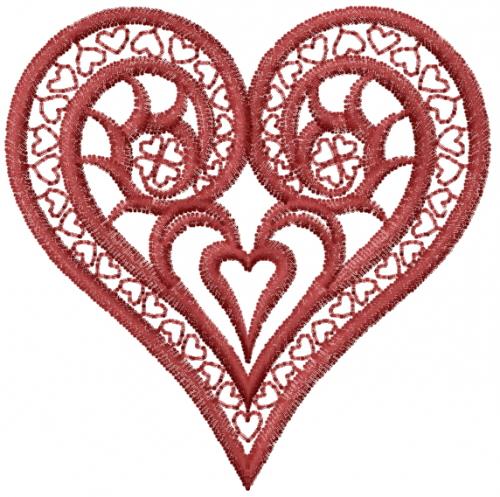 Set of 4 Inspirational Hearts 2 Versions 4 Heart Decorations - Digita –  Sew it Begins Embroidery
