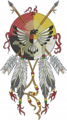 indian eagle design